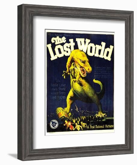 THE LOST WORLD, 1925.-null-Framed Art Print