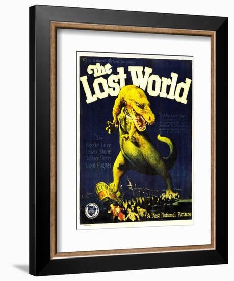 THE LOST WORLD, 1925.-null-Framed Art Print