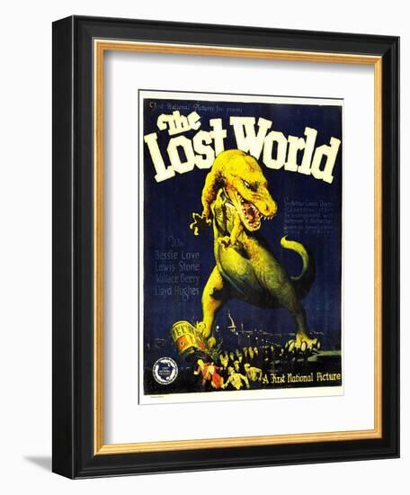 THE LOST WORLD, 1925.-null-Framed Art Print