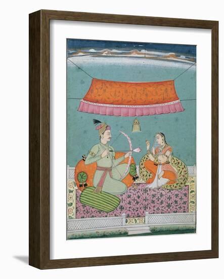 The Lotus Arrow, Bilaspur, c.1750-null-Framed Giclee Print