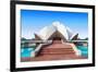 The Lotus Temple, Located in New Delhi, India, is a Bahai House of Worship-saiko3p-Framed Photographic Print