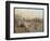 The Louvre and the Pont Des Arts in Paris Painting by Camille Pissarro (1830-1903) 19Th Century Rei-Camille Pissarro-Framed Giclee Print