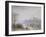 The Louvre and the Seine from the Pont Neuf, Morning Mist, 1902-Camille Pissarro-Framed Giclee Print