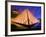 The Louvre Museum at Twilight, Paris, France-Jim Zuckerman-Framed Photographic Print