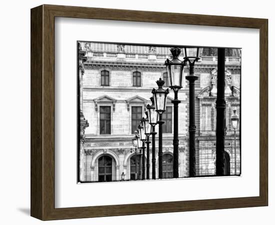 The Louvre Museum, Paris, France-Philippe Hugonnard-Framed Art Print