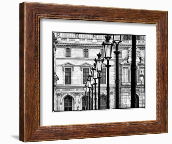 The Louvre Museum, Paris, France-Philippe Hugonnard-Framed Art Print