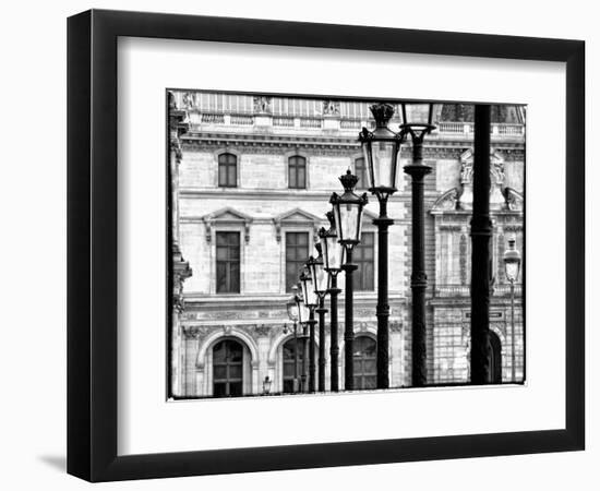 The Louvre Museum, Paris, France-Philippe Hugonnard-Framed Art Print