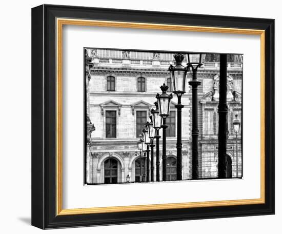 The Louvre Museum, Paris, France-Philippe Hugonnard-Framed Art Print