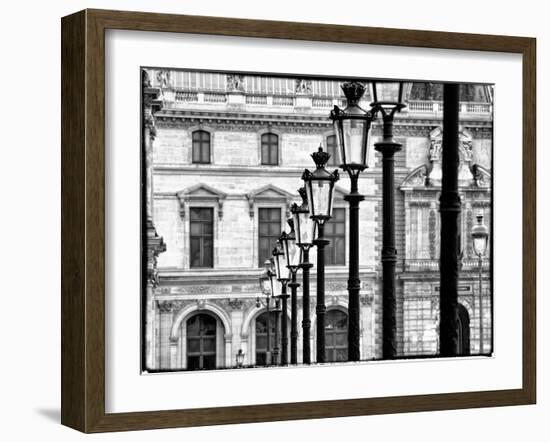 The Louvre Museum, Paris, France-Philippe Hugonnard-Framed Art Print