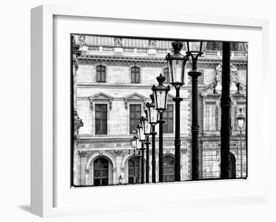 The Louvre Museum, Paris, France-Philippe Hugonnard-Framed Art Print