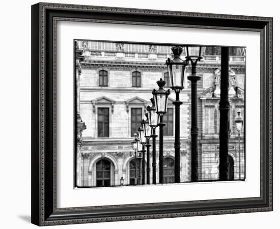 The Louvre Museum, Paris, France-Philippe Hugonnard-Framed Art Print