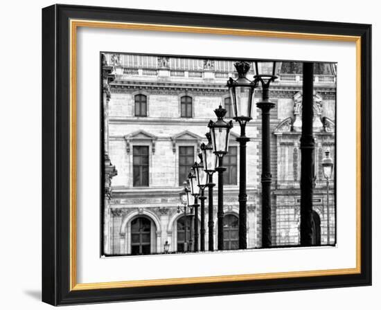 The Louvre Museum, Paris, France-Philippe Hugonnard-Framed Art Print