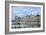 The Louvre Palace And Seine River-Cora Niele-Framed Giclee Print