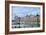 The Louvre Palace And Seine River-Cora Niele-Framed Giclee Print