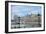 The Louvre Palace And Seine River-Cora Niele-Framed Giclee Print