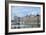 The Louvre Palace And Seine River-Cora Niele-Framed Giclee Print