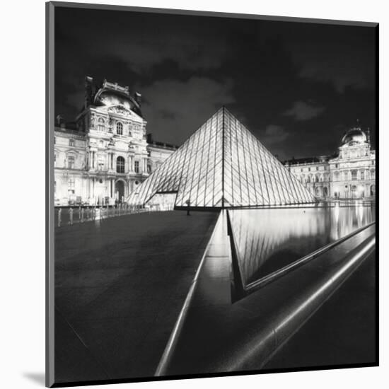 The Louvre, Study 4, Paris, France-Marcin Stawiarz-Mounted Art Print