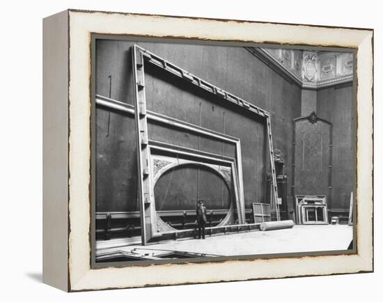 The Louvre-Frank Scherschel-Framed Premier Image Canvas