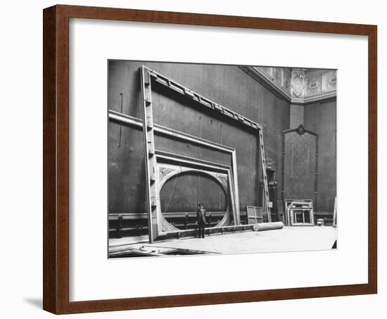 The Louvre-Frank Scherschel-Framed Photographic Print