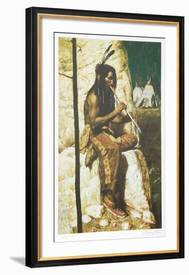 The Love Flute-Shannon Stirnweis-Framed Collectable Print