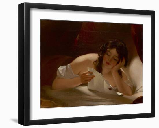 The Love Letter, 1834-Thomas Sully-Framed Giclee Print