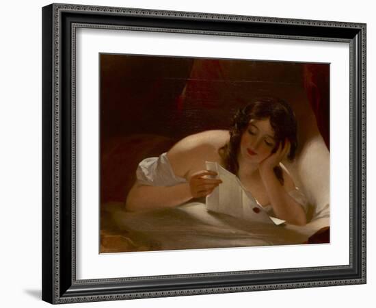 The Love Letter, 1834-Thomas Sully-Framed Giclee Print