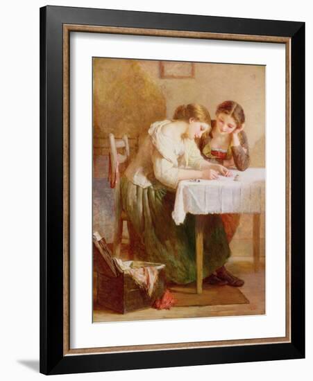 The Love Letter, 1871-Henry Le Jeune-Framed Giclee Print