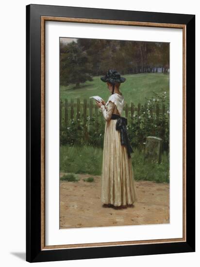 The Love Letter, 19th Century-Edmund Blair Leighton-Framed Giclee Print