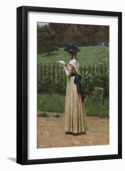 The Love Letter, 19th Century-Edmund Blair Leighton-Framed Giclee Print