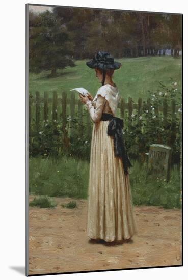 The Love Letter, 19th Century-Edmund Blair Leighton-Mounted Giclee Print