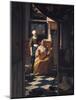 The Love Letter, about 1670-Johannes Vermeer-Mounted Giclee Print