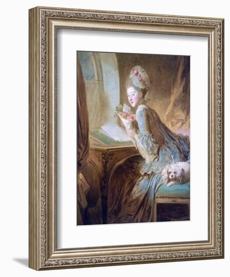 The Love Letter, C1770-Jean-Honore Fragonard-Framed Giclee Print