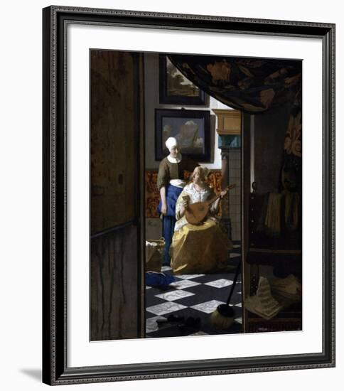 The Love Letter-Johannes Vermeer-Framed Giclee Print