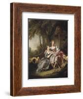 The Love Letter-Francois Boucher-Framed Art Print