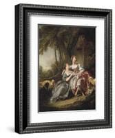 The Love Letter-Francois Boucher-Framed Art Print