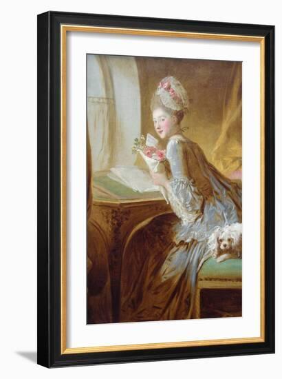 The Love Letter-Jean-Honoré Fragonard-Framed Art Print