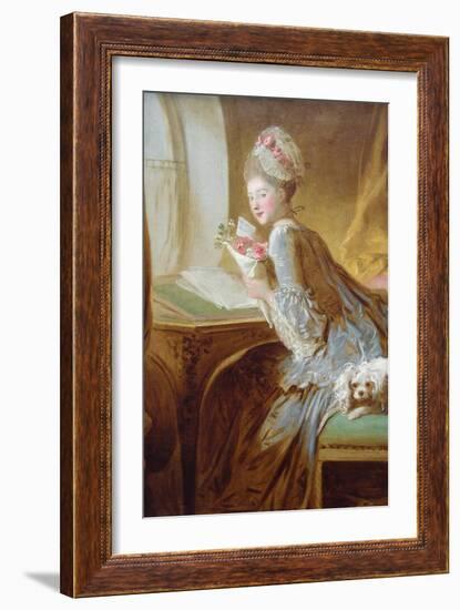 The Love Letter-Jean-Honoré Fragonard-Framed Premium Giclee Print