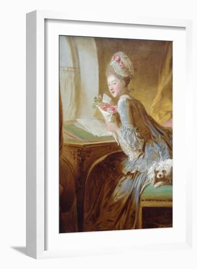 The Love Letter-Jean-Honoré Fragonard-Framed Premium Giclee Print