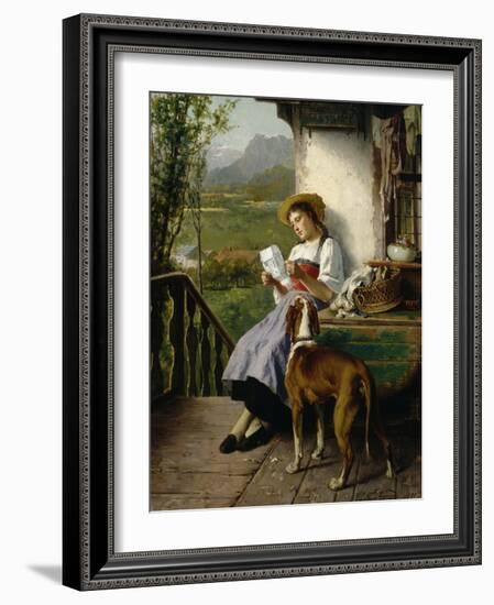 The Love Letter-Theodore Gerard-Framed Giclee Print