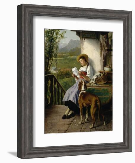 The Love Letter-Theodore Gerard-Framed Giclee Print