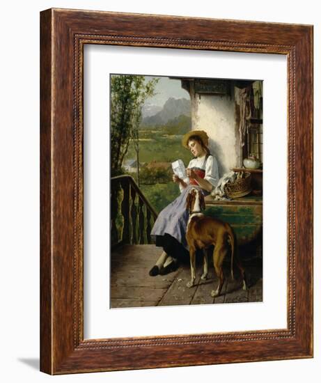 The Love Letter-Theodore Gerard-Framed Giclee Print