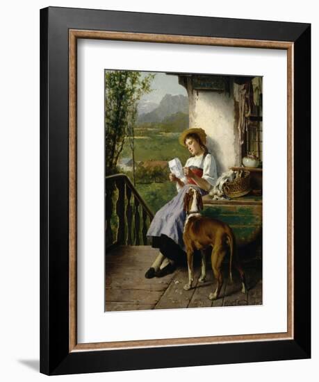 The Love Letter-Theodore Gerard-Framed Giclee Print