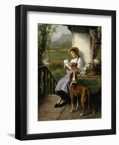 The Love Letter-Theodore Gerard-Framed Giclee Print