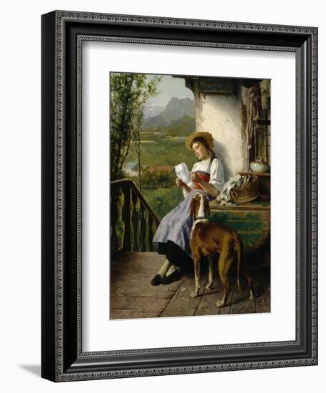 The Love Letter-Theodore Gerard-Framed Giclee Print