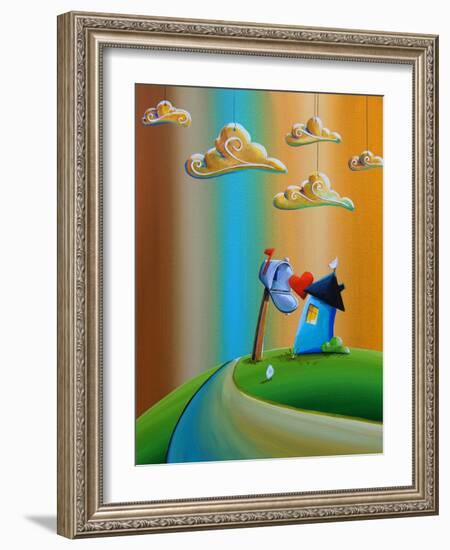 The Love Letter-Cindy Thornton-Framed Art Print