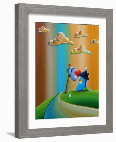 The Love Letter-Cindy Thornton-Framed Art Print