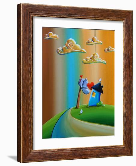 The Love Letter-Cindy Thornton-Framed Art Print