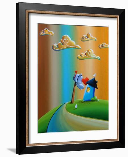 The Love Letter-Cindy Thornton-Framed Art Print