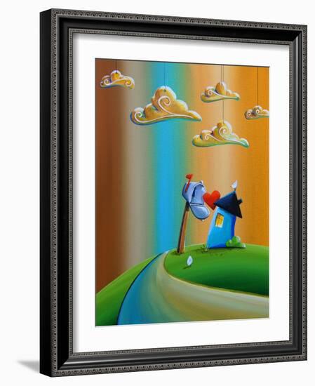 The Love Letter-Cindy Thornton-Framed Art Print