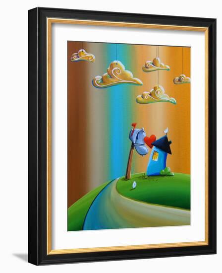 The Love Letter-Cindy Thornton-Framed Art Print